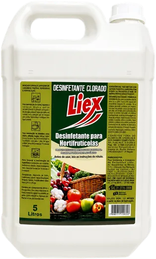 Embalagem do produto Desinfetante Clorado LIEX