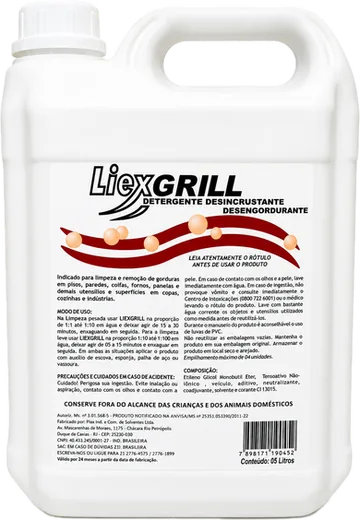 Embalagem do produto LIEXGRILL