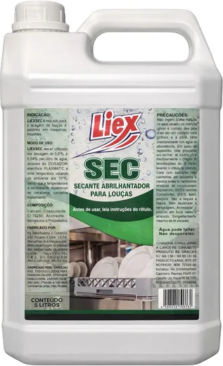 Embalagem do produto LIEXSEC