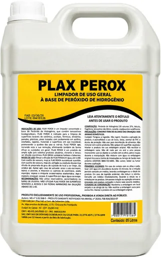 Embalagem do produto PLAX PEROX