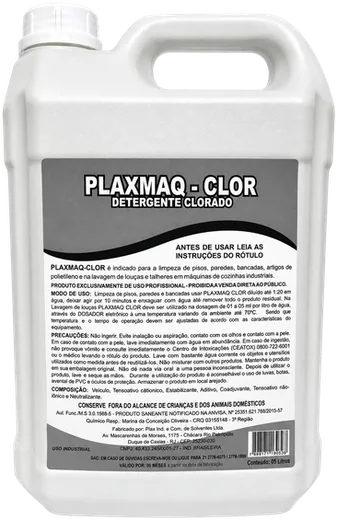 Embalagem do produto PLAX MAQ CLOR
