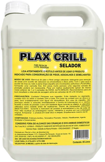 Embalagem do produto Selador Acrílico PLAXCRILL