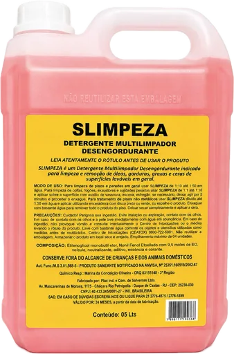 Embalagem do produto SLIMPEZA